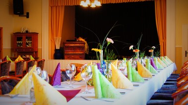 Saal im Gasthaus